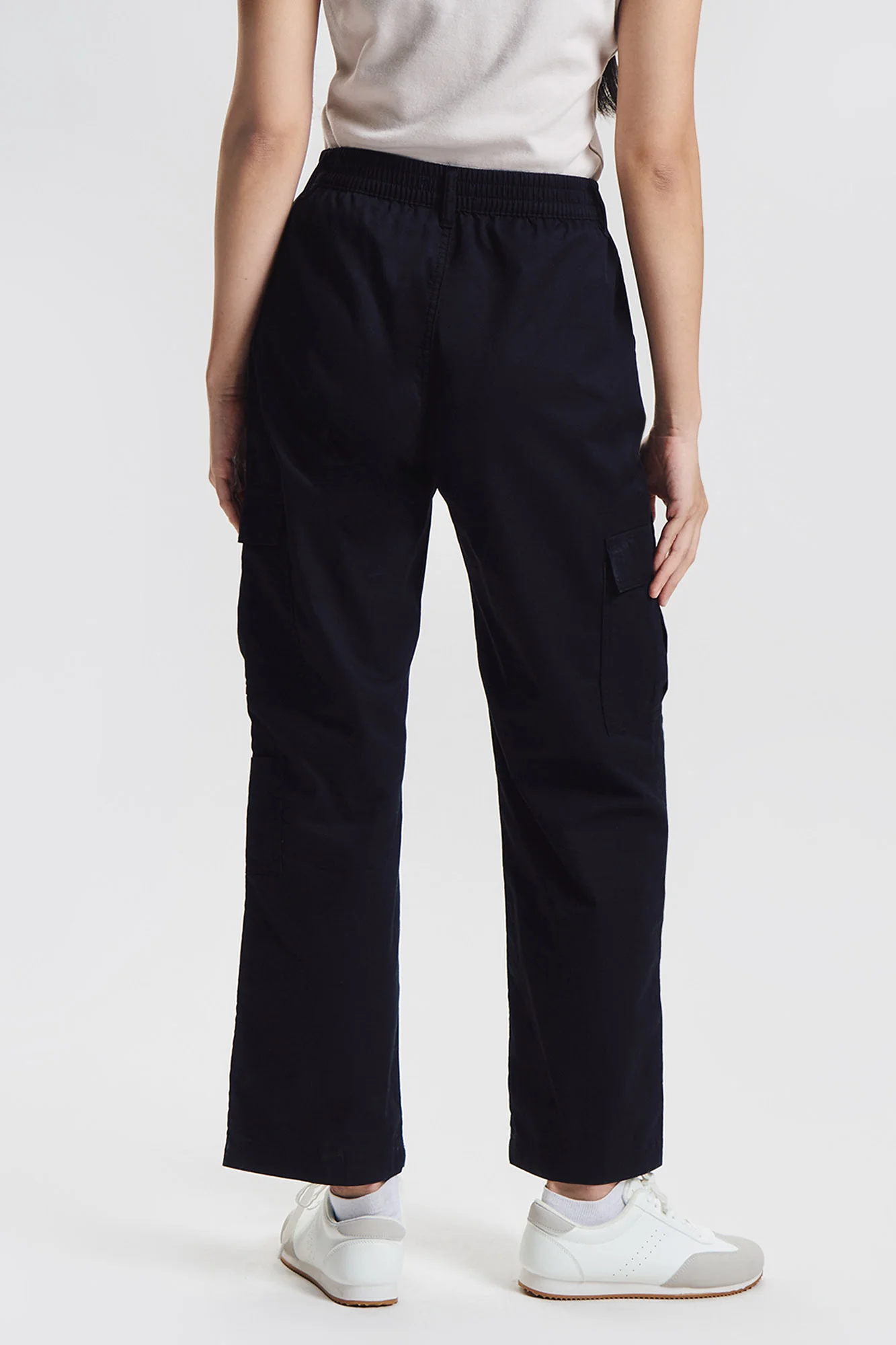 Essentials Straight Fit Cargo Pants - Image 3