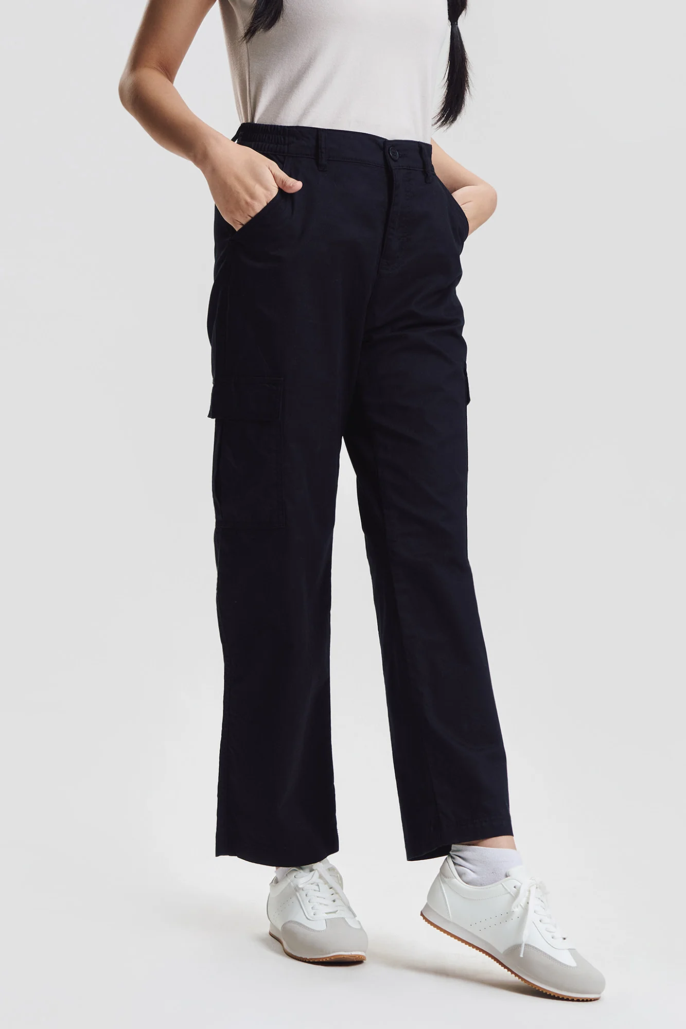 Essentials Straight Fit Cargo Pants - Image 4