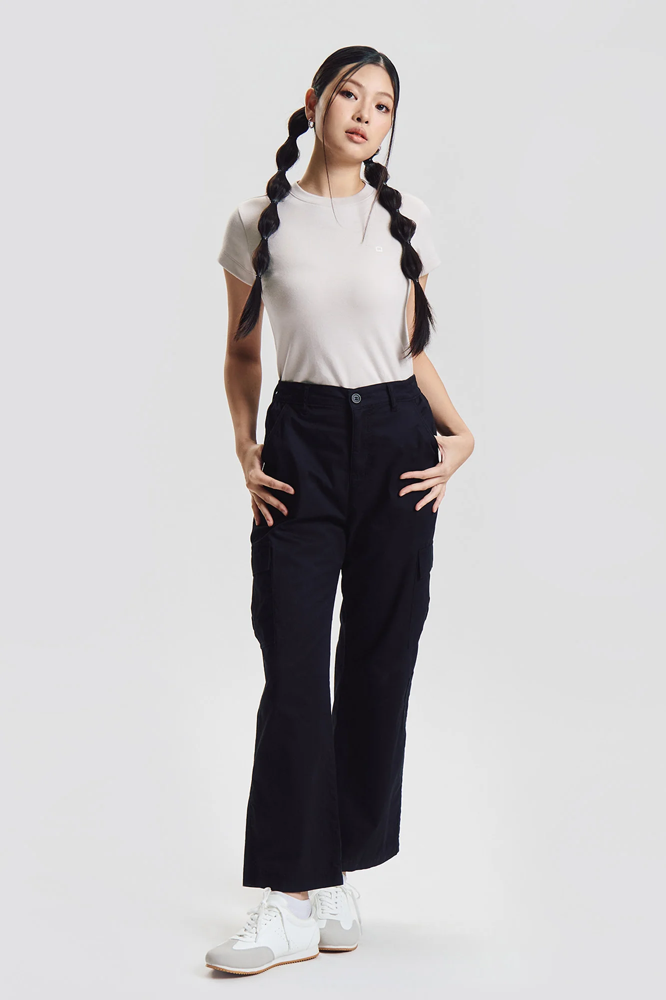 Essentials Straight Fit Cargo Pants - Image 5