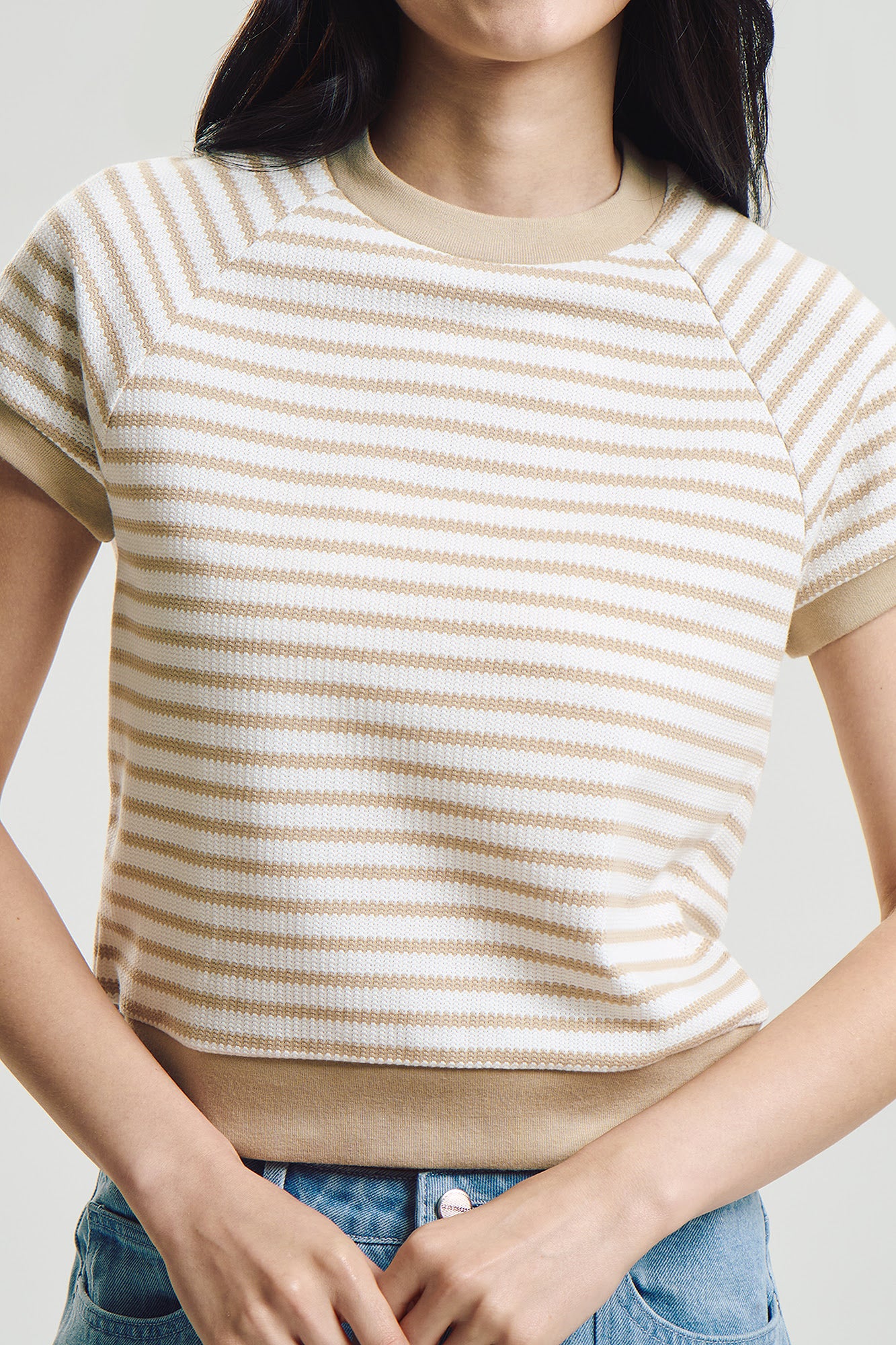 Striped Crochet Top - Image 2