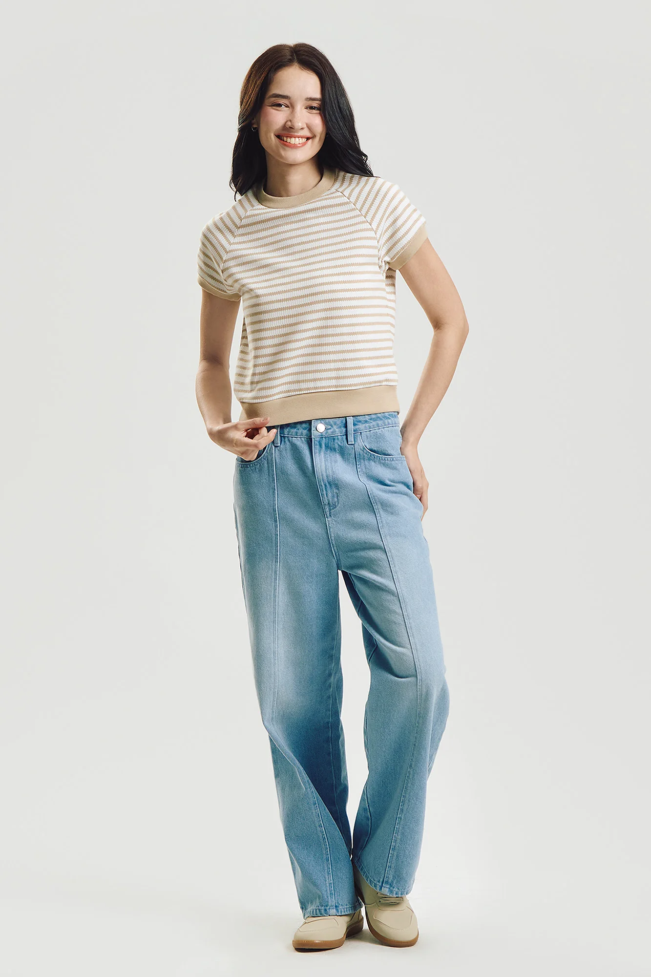 Striped Crochet Top - Image 4