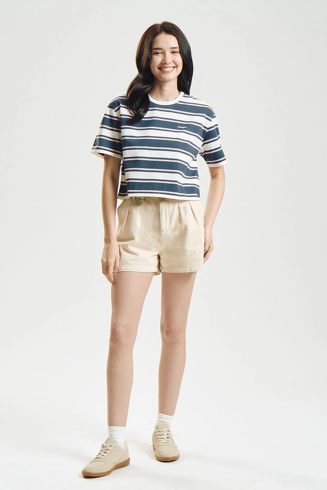 Striped Loose T-Shirt - Image 8