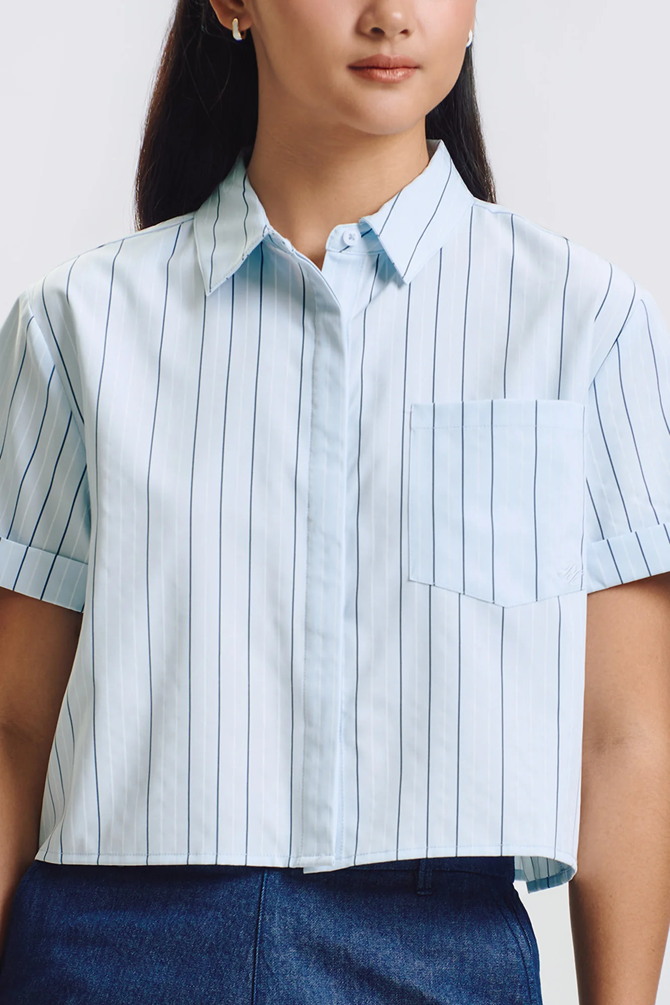 Striped Oxford Relaxed Shirt - Image 2