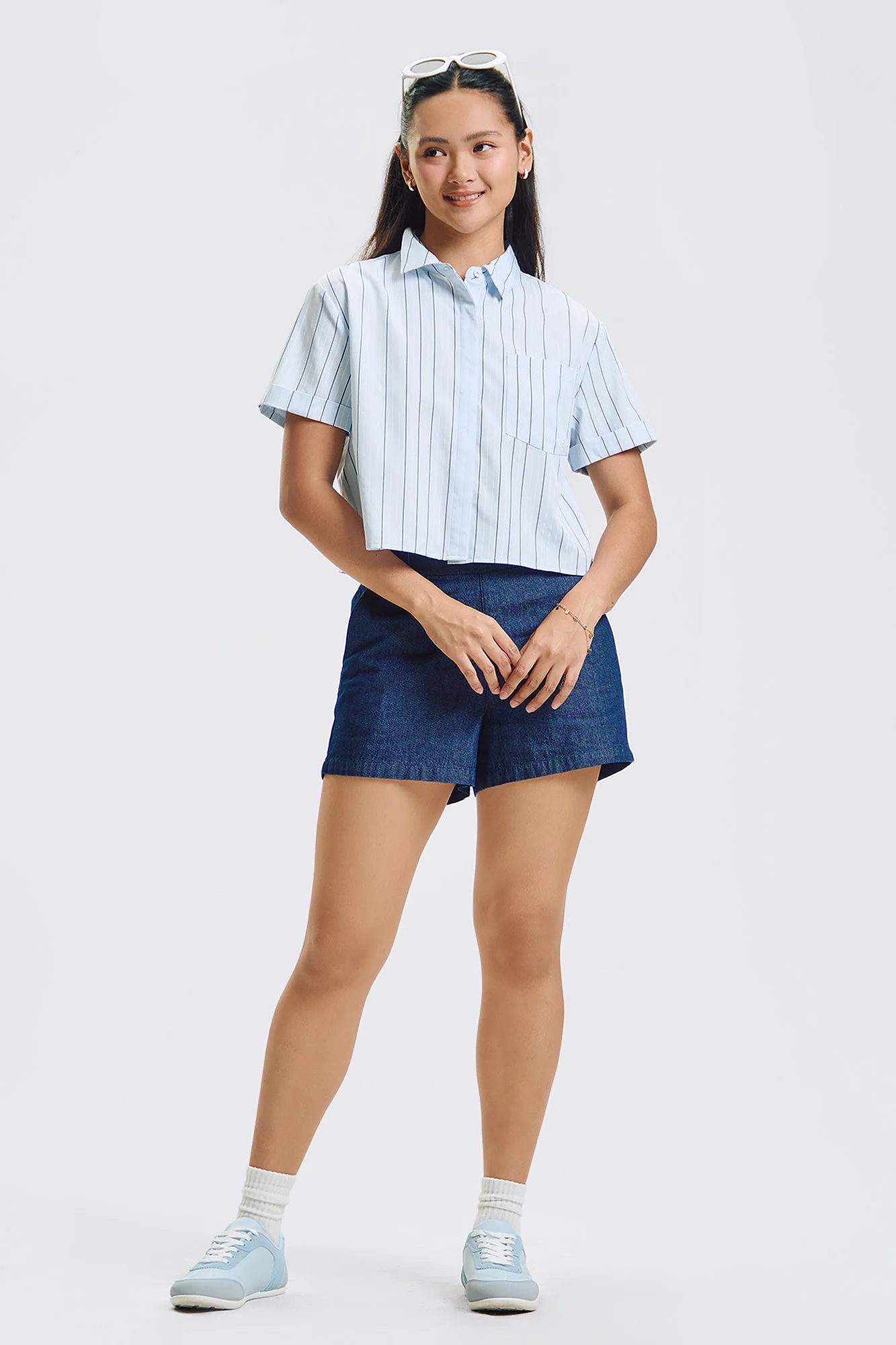 Striped Oxford Relaxed Shirt - Image 4