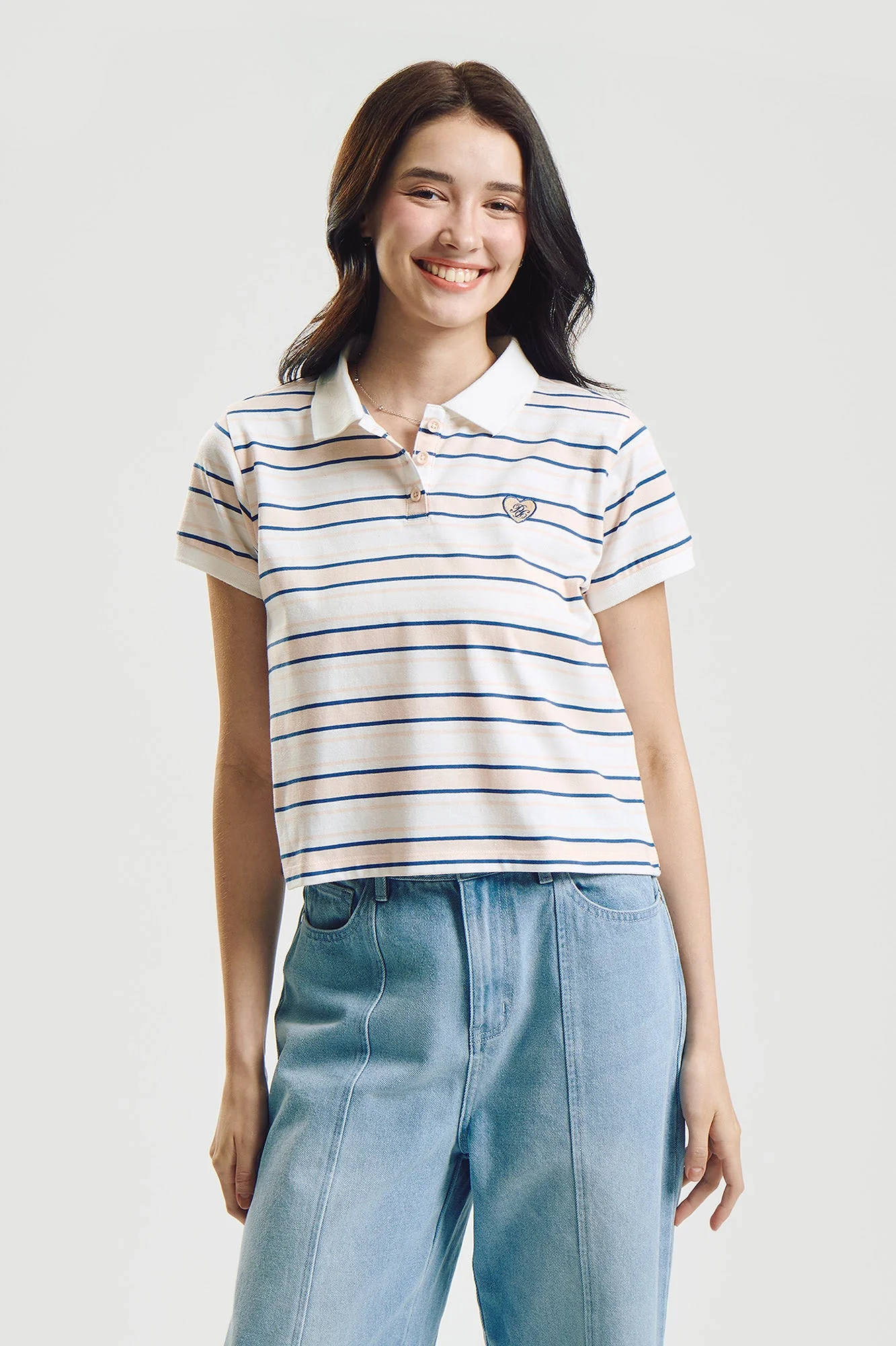 Striped Relaxed Polo - Image 5
