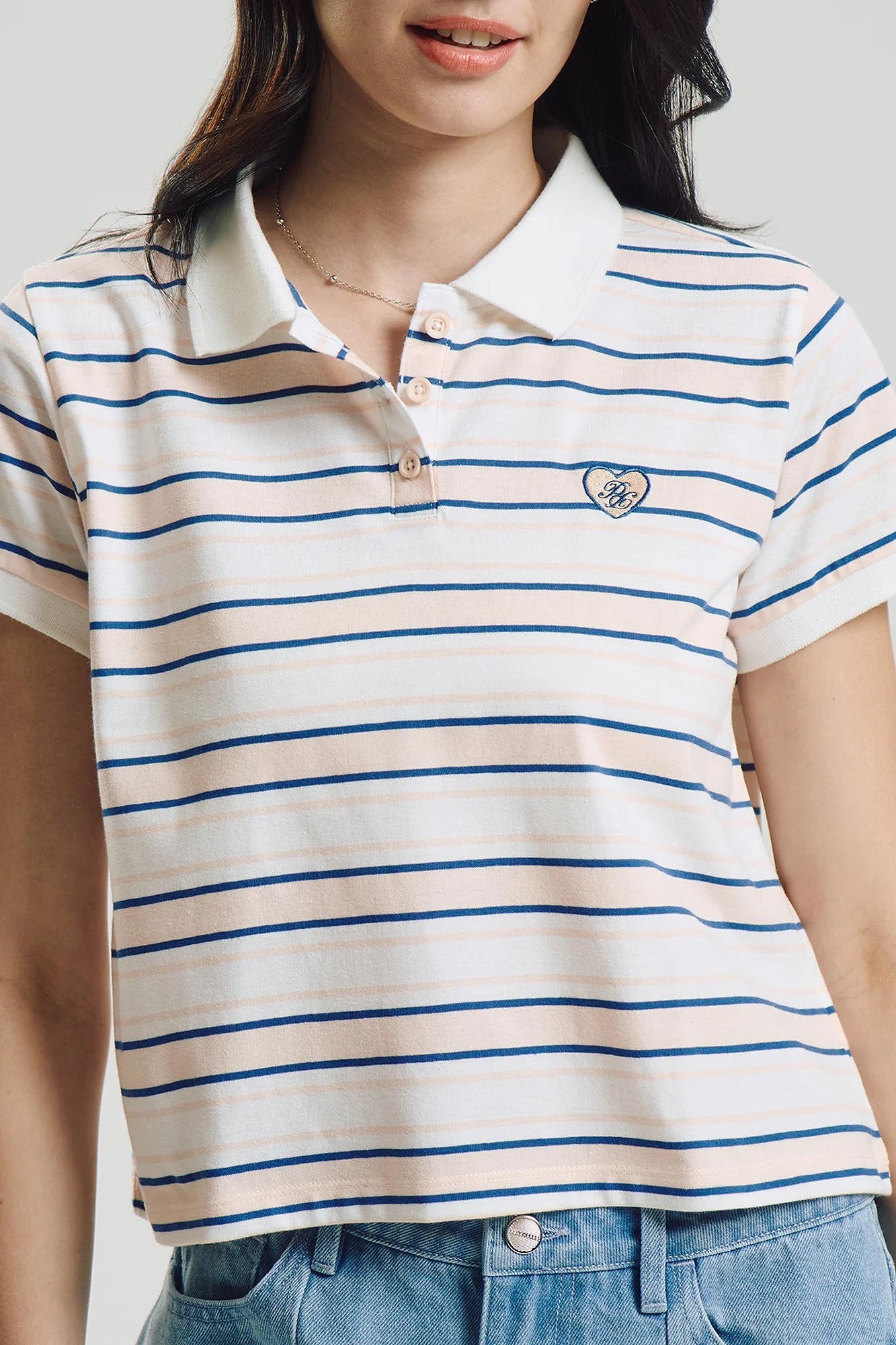 Striped Relaxed Polo - Image 6