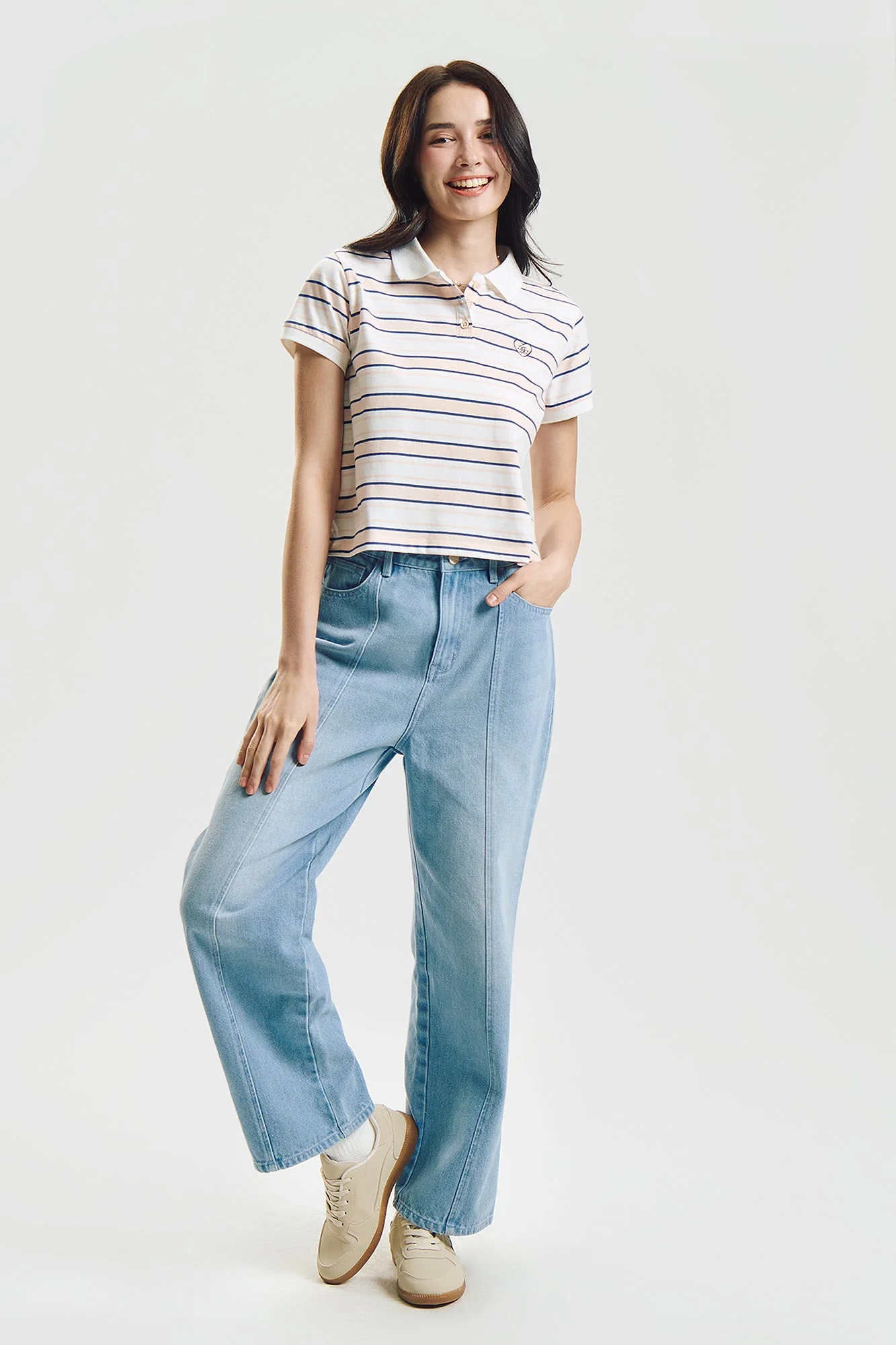 Striped Relaxed Polo - Image 8