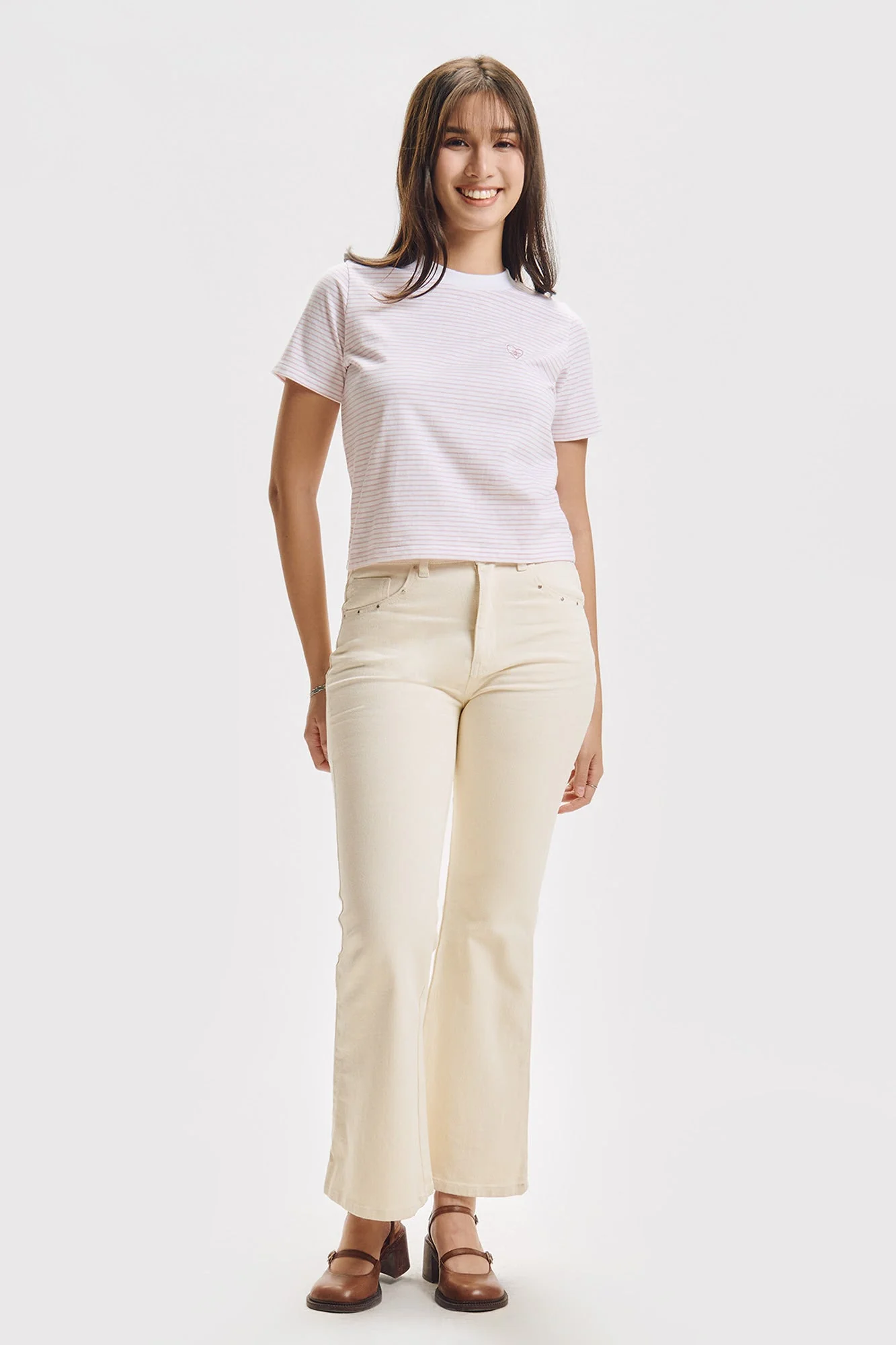 Striped Relaxed T-Shirt - Image 8