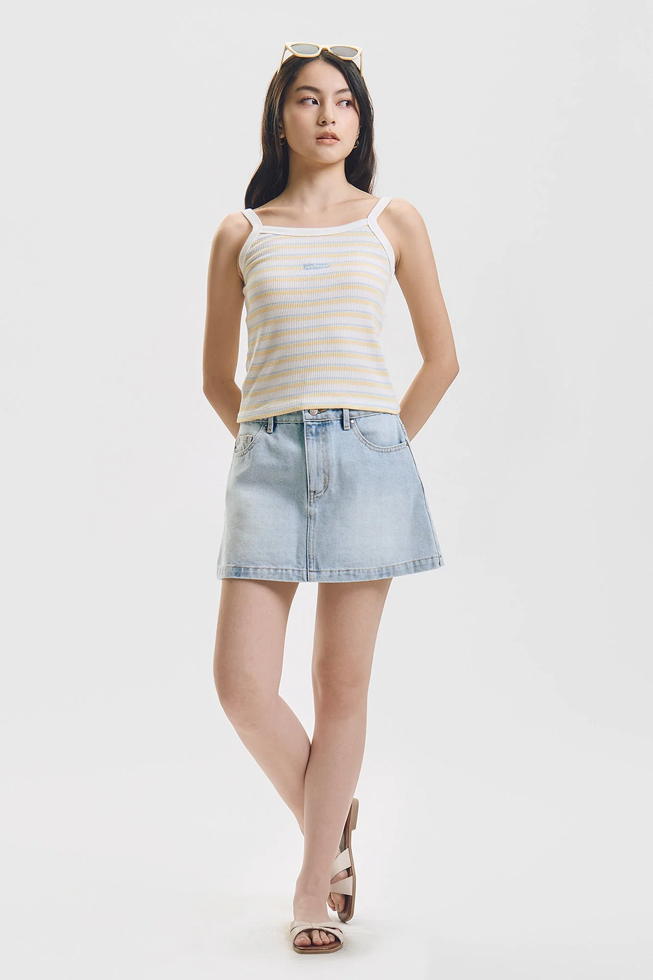 Striped Slim Tank - Image 8
