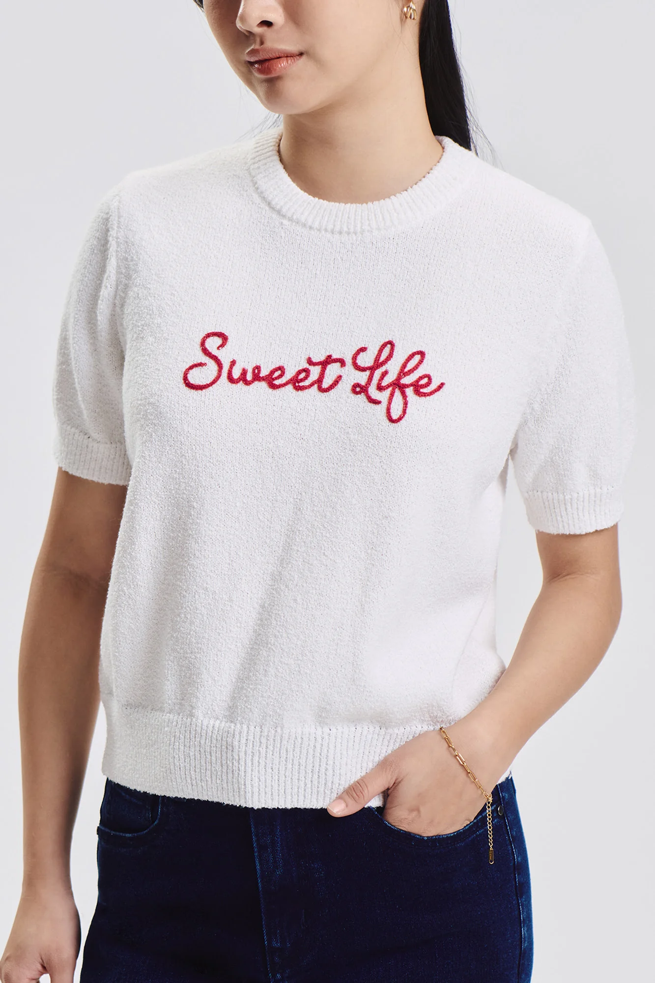 Sweet Life Relaxed Knit Top - Image 2