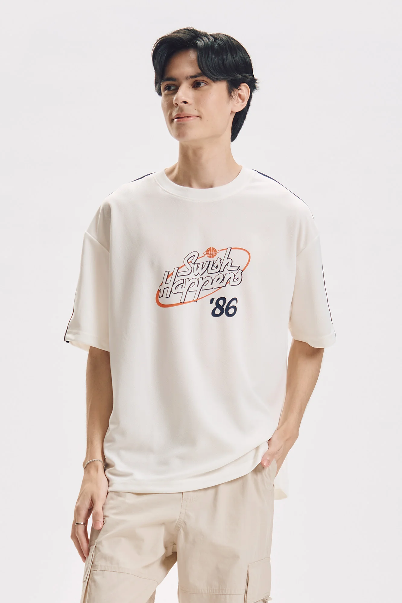 Swish Happens Relaxed Graphic T-Shirt - Image 3