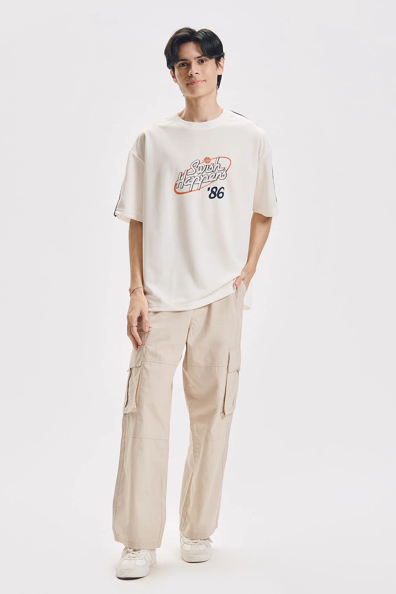 Swish Happens Relaxed Graphic T-Shirt - Image 6