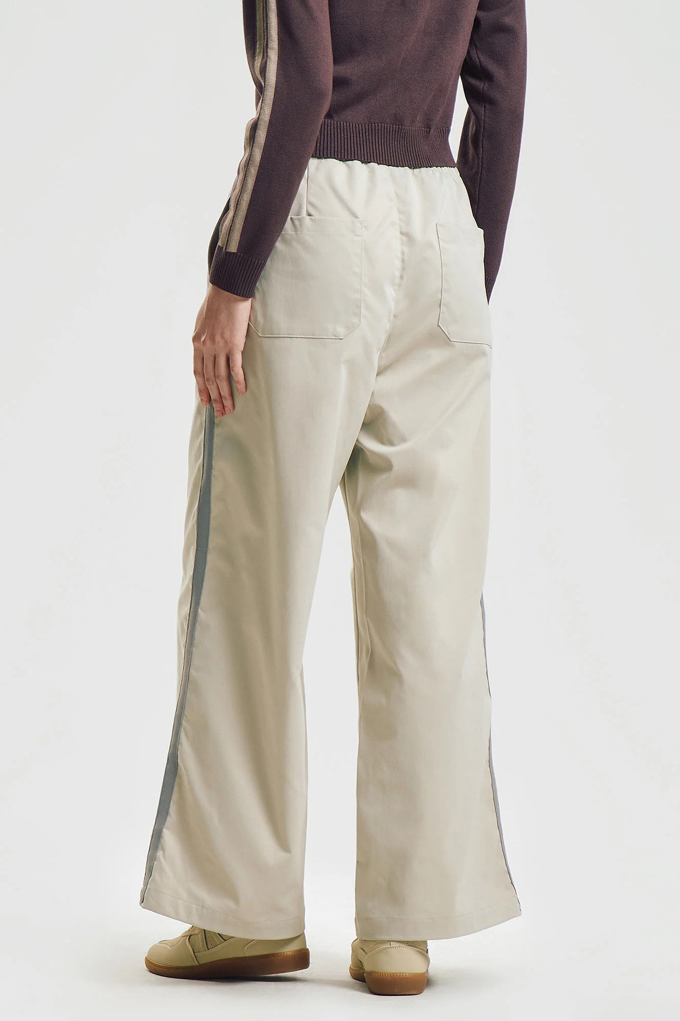 Track Pants with Contrast Paneling - Image 4