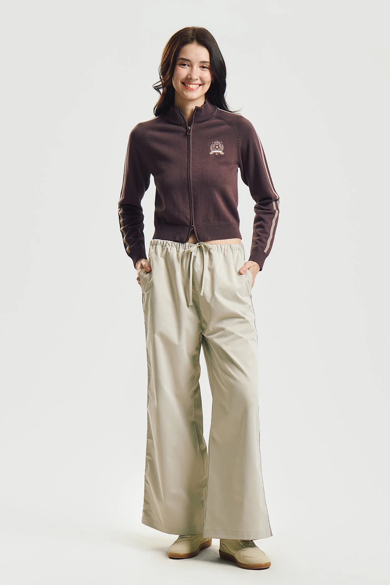 Track Pants with Contrast Paneling - Image 5