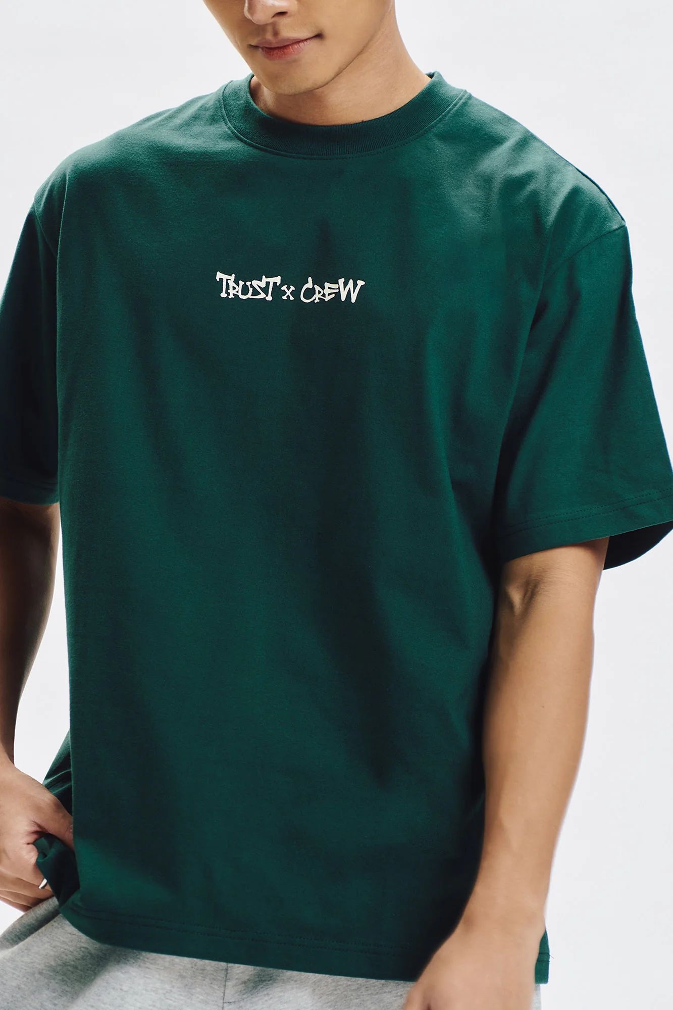 Trust The Crew Relaxed Graphic T-Shirt - Image 3