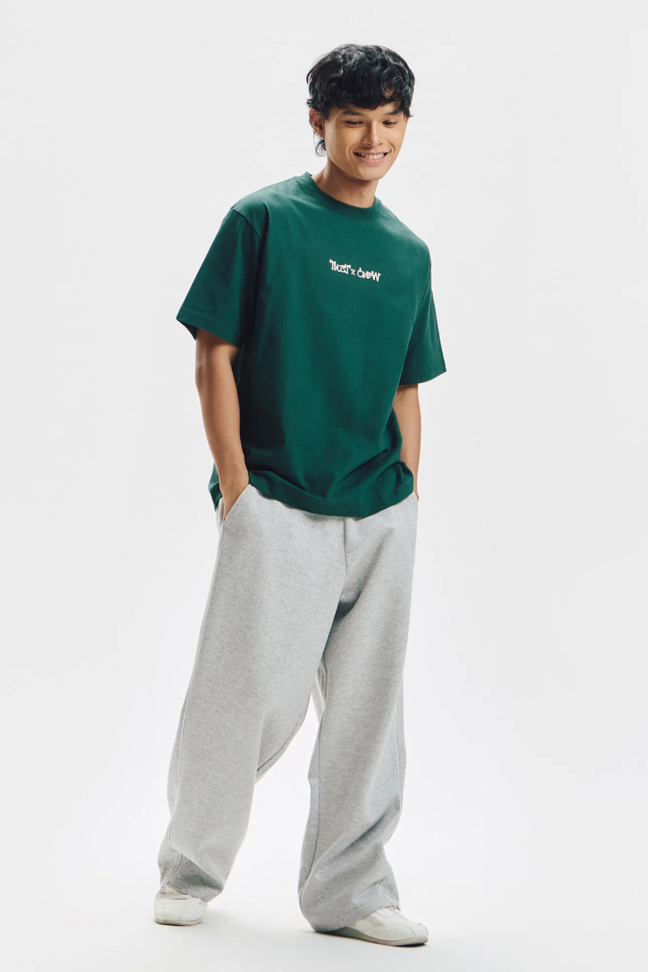 Trust The Crew Relaxed Graphic T-Shirt - Image 4