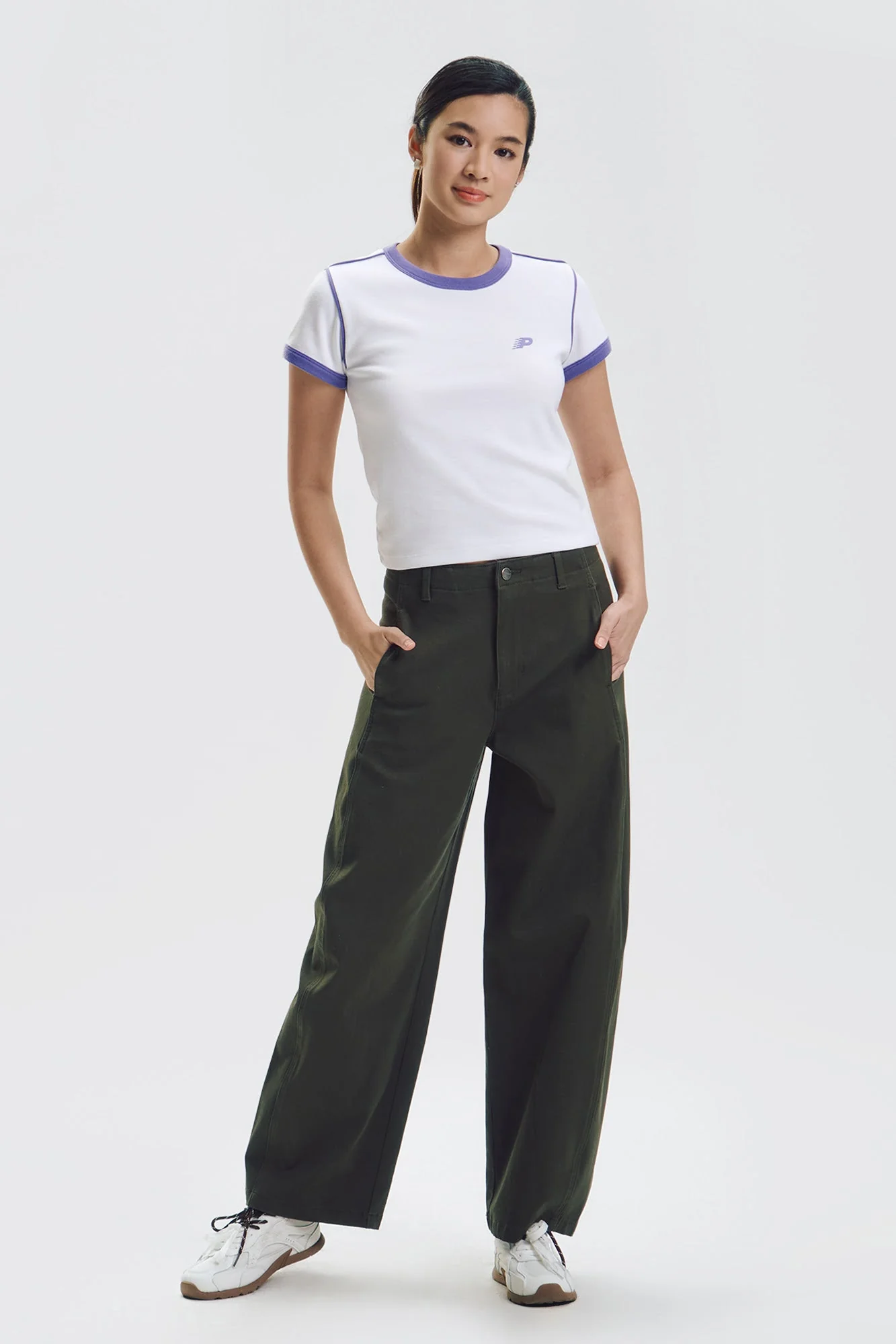 Twill Barrel Pants - Image 10