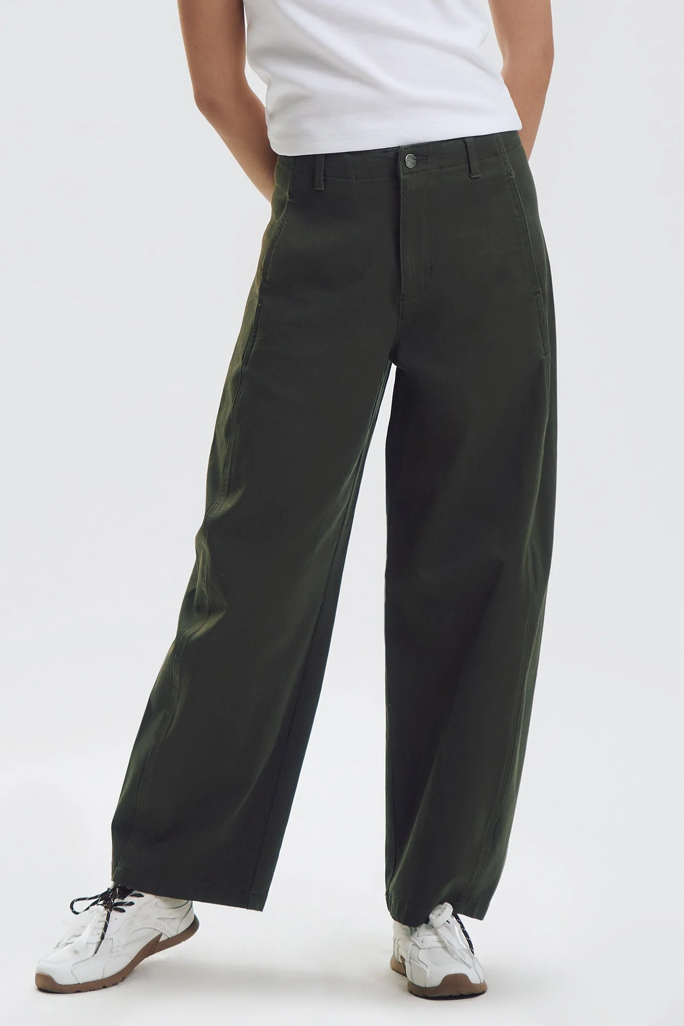 Twill Barrel Pants - Image 6
