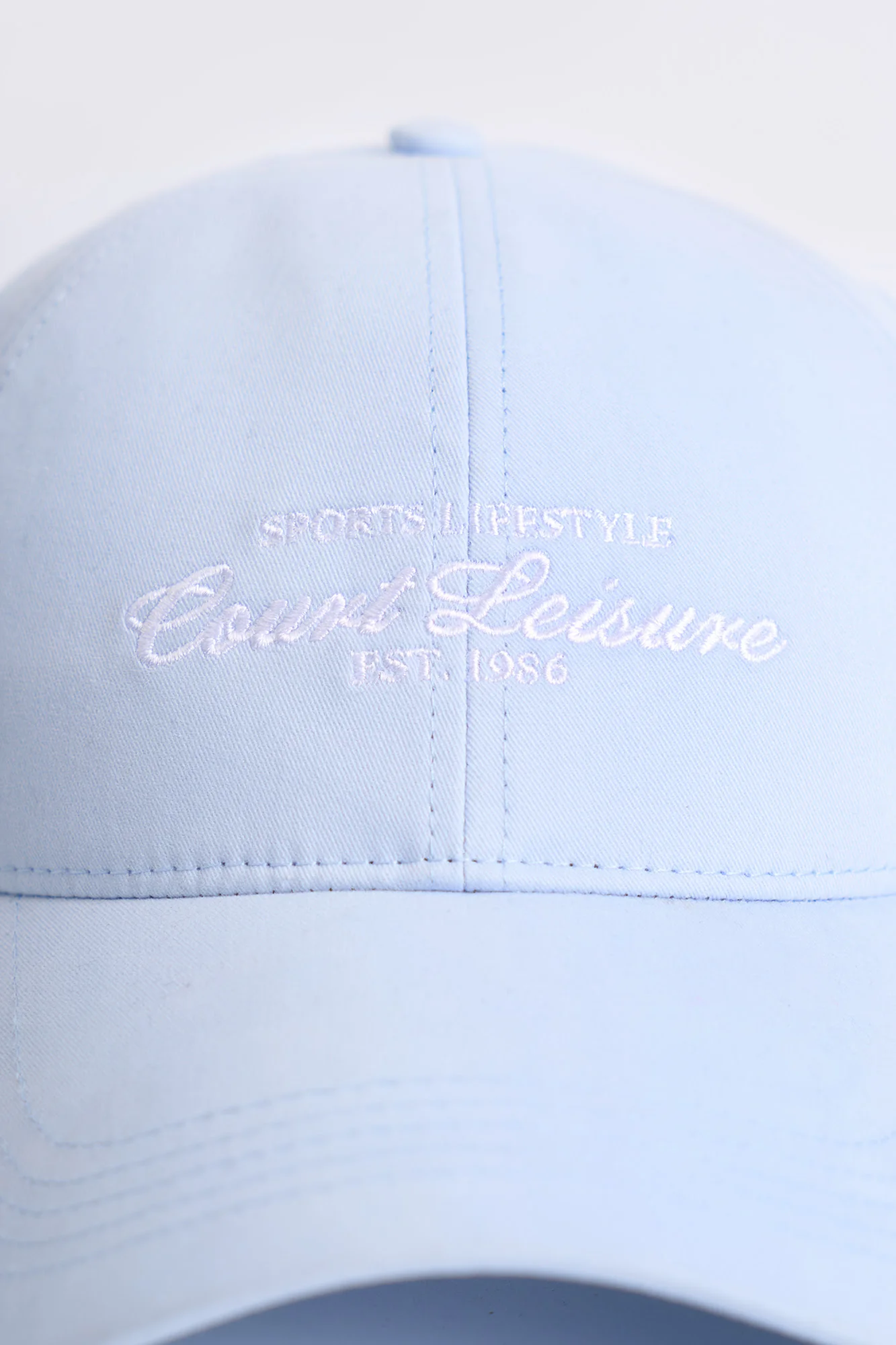 Twill Classic Cap with Flat Embroidery - Image 2
