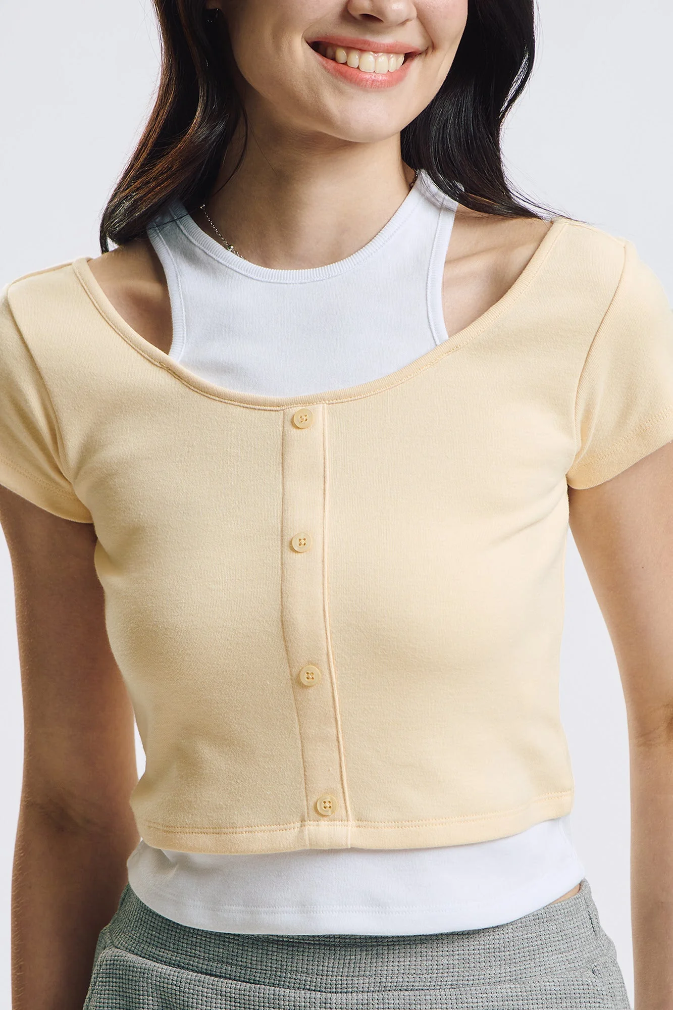 Two-Fer Button Down Top - Image 6