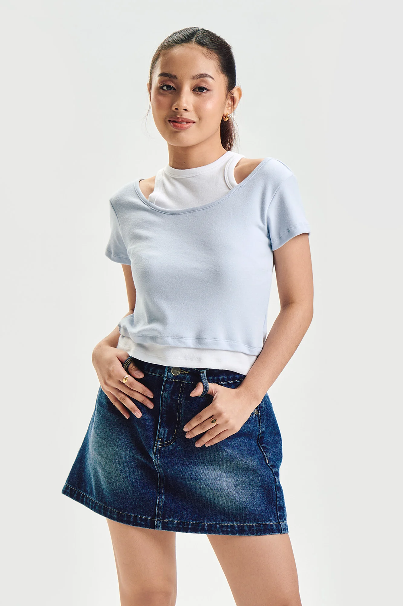 Two-Fer Slim Top
