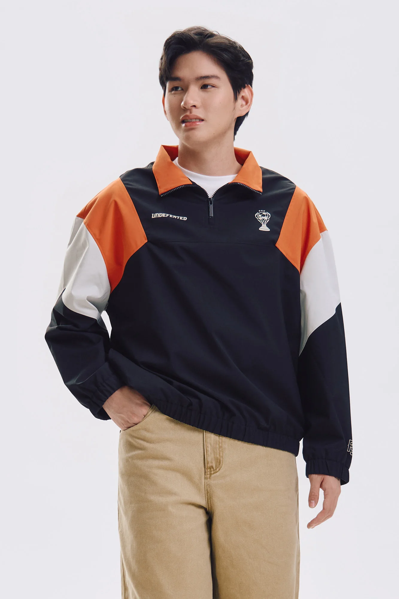 Undefeated Relaxed Quarter Zip Jacket