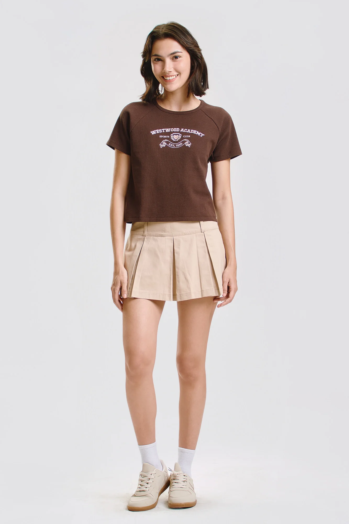 Westwood Academy Relaxed Waffle Knit Top - Image 4