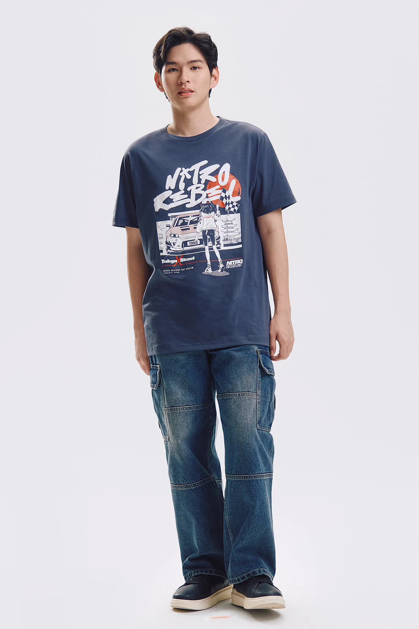 Wide Cargo Jeans - Image 5
