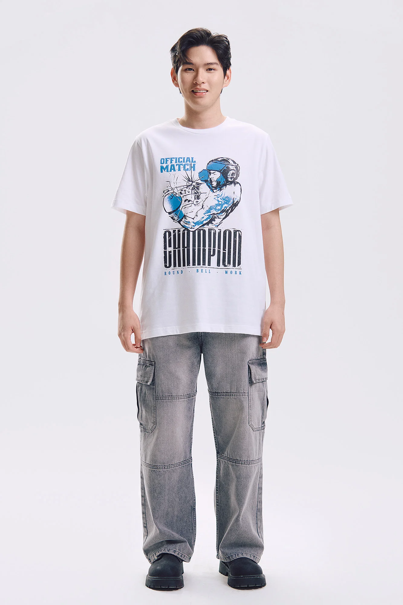 Wide Cargo Jeans - Image 5
