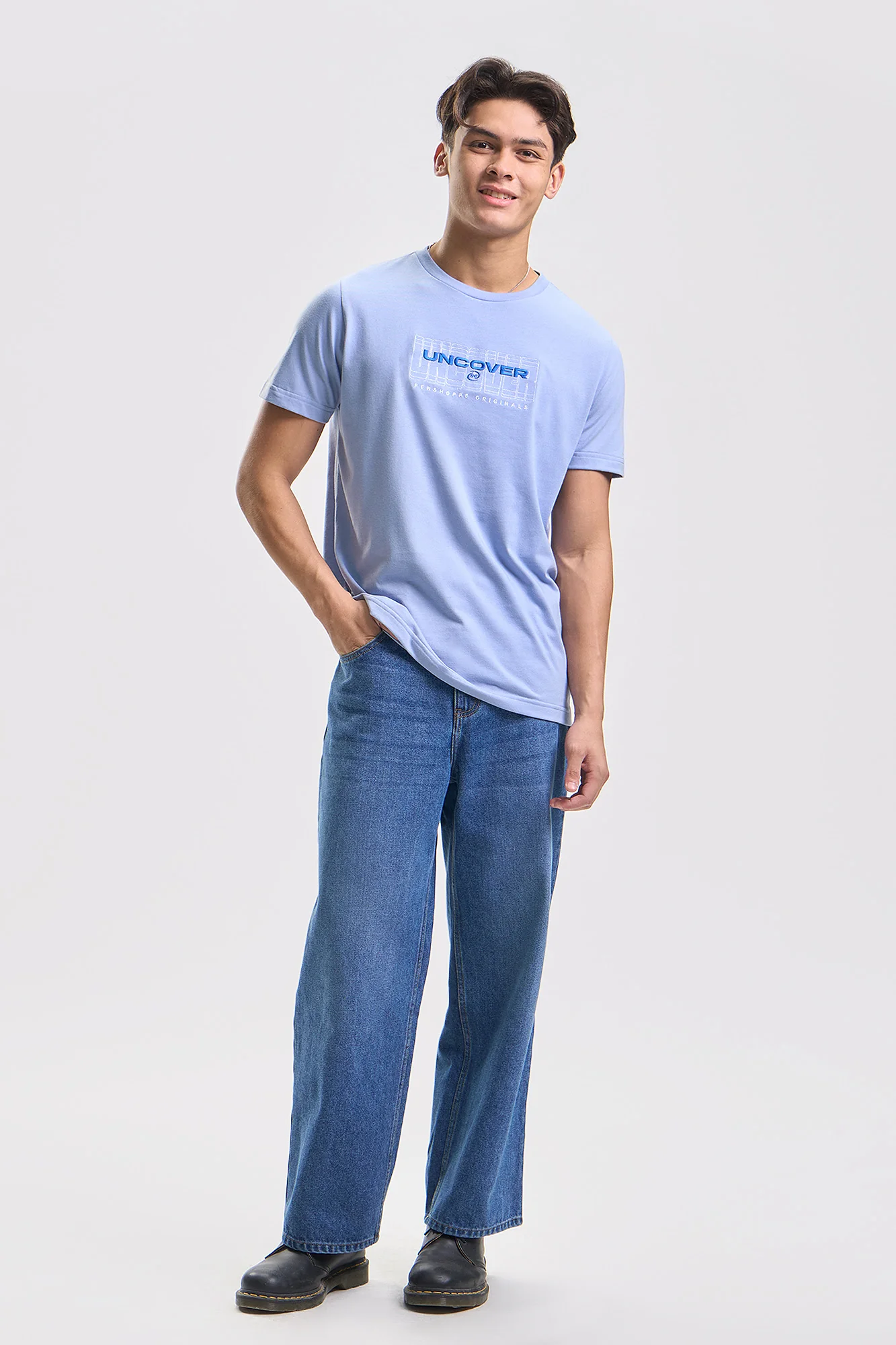 Wide Fit 5-Pocket Jeans - Image 5