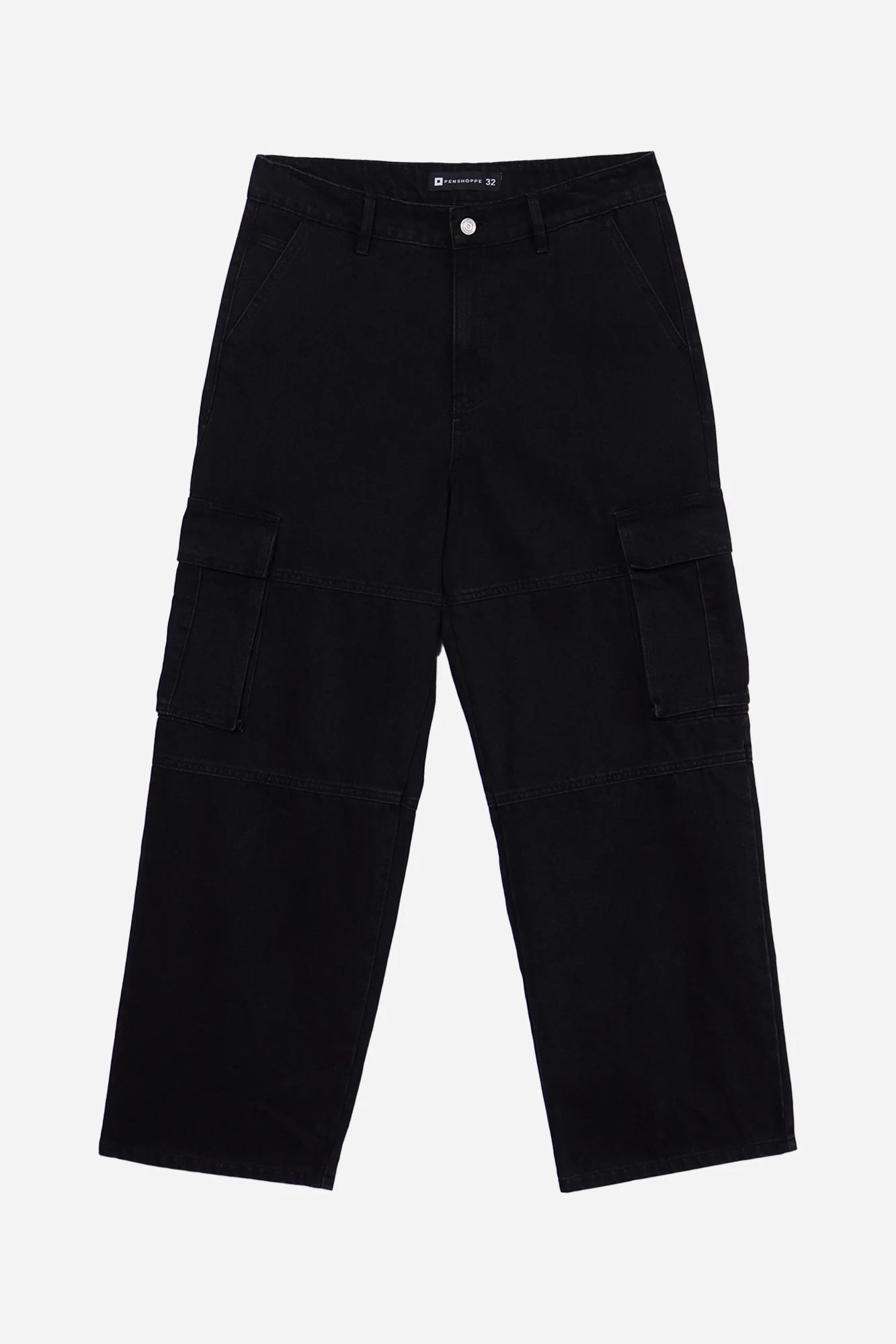 Wide Fit Cargo Jeans - Image 5