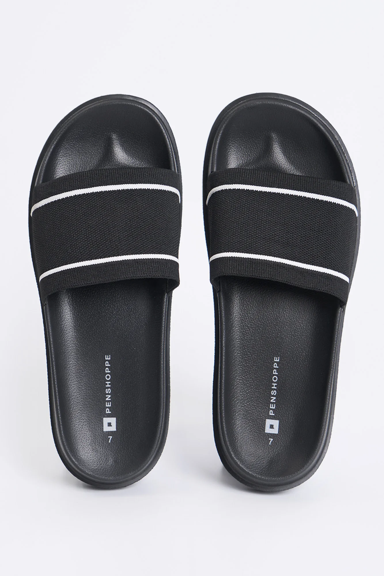 Women's Knitted One Band Slides - Image 2