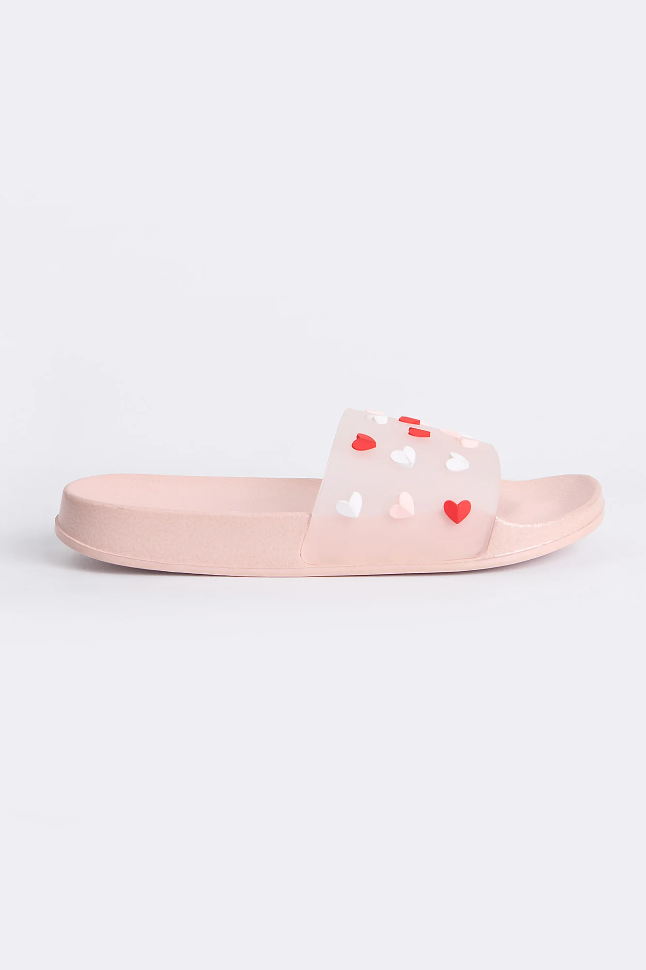 Women's Metallic Rubber Slides - Image 3