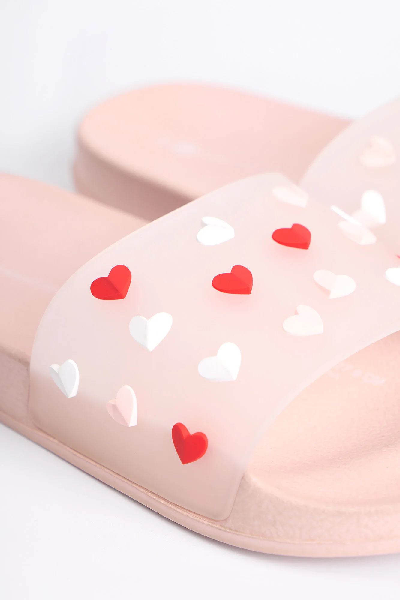 Women's Metallic Rubber Slides - Image 4