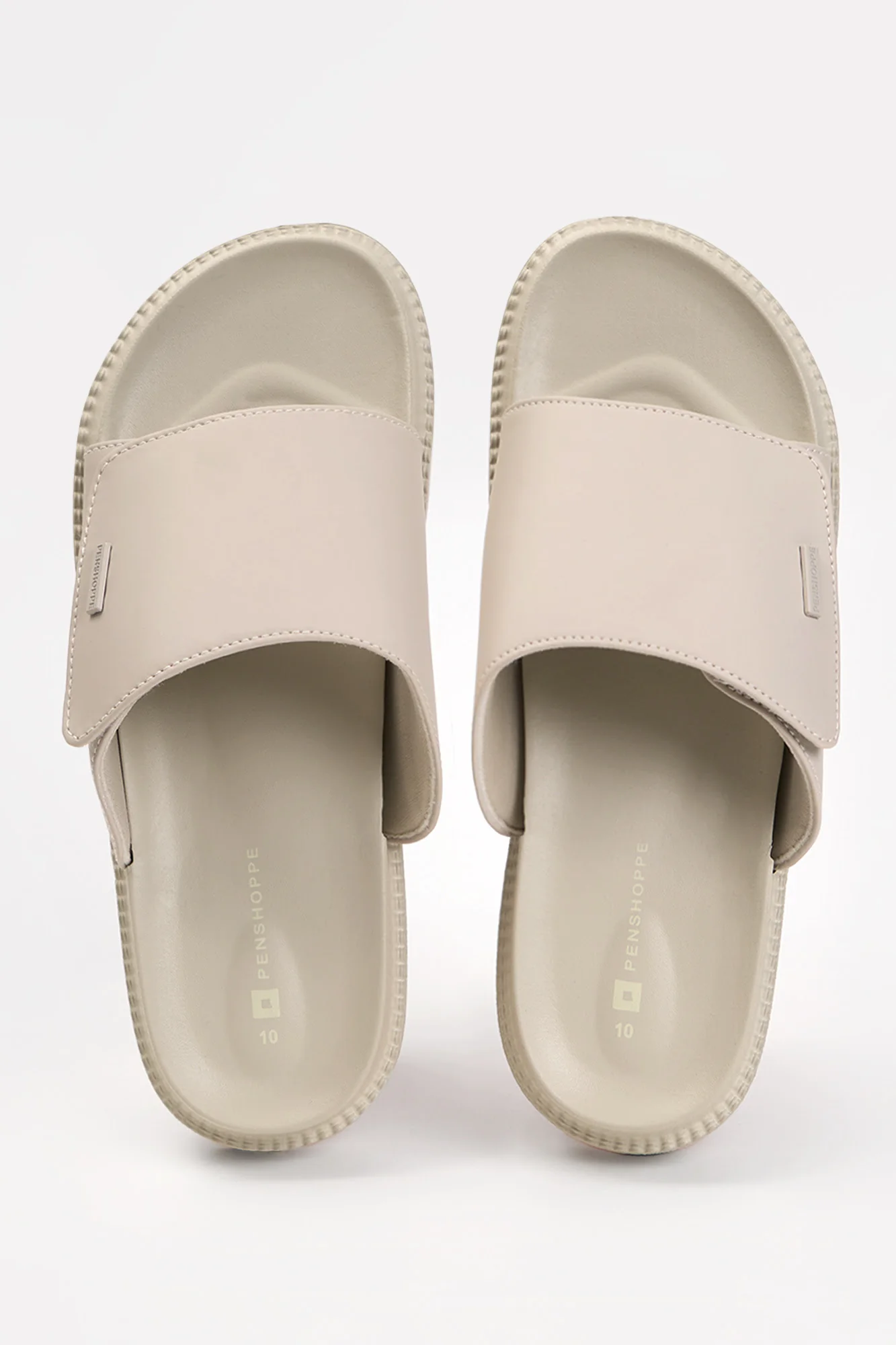 Women's Platform Slides with Metal Branding - Image 2