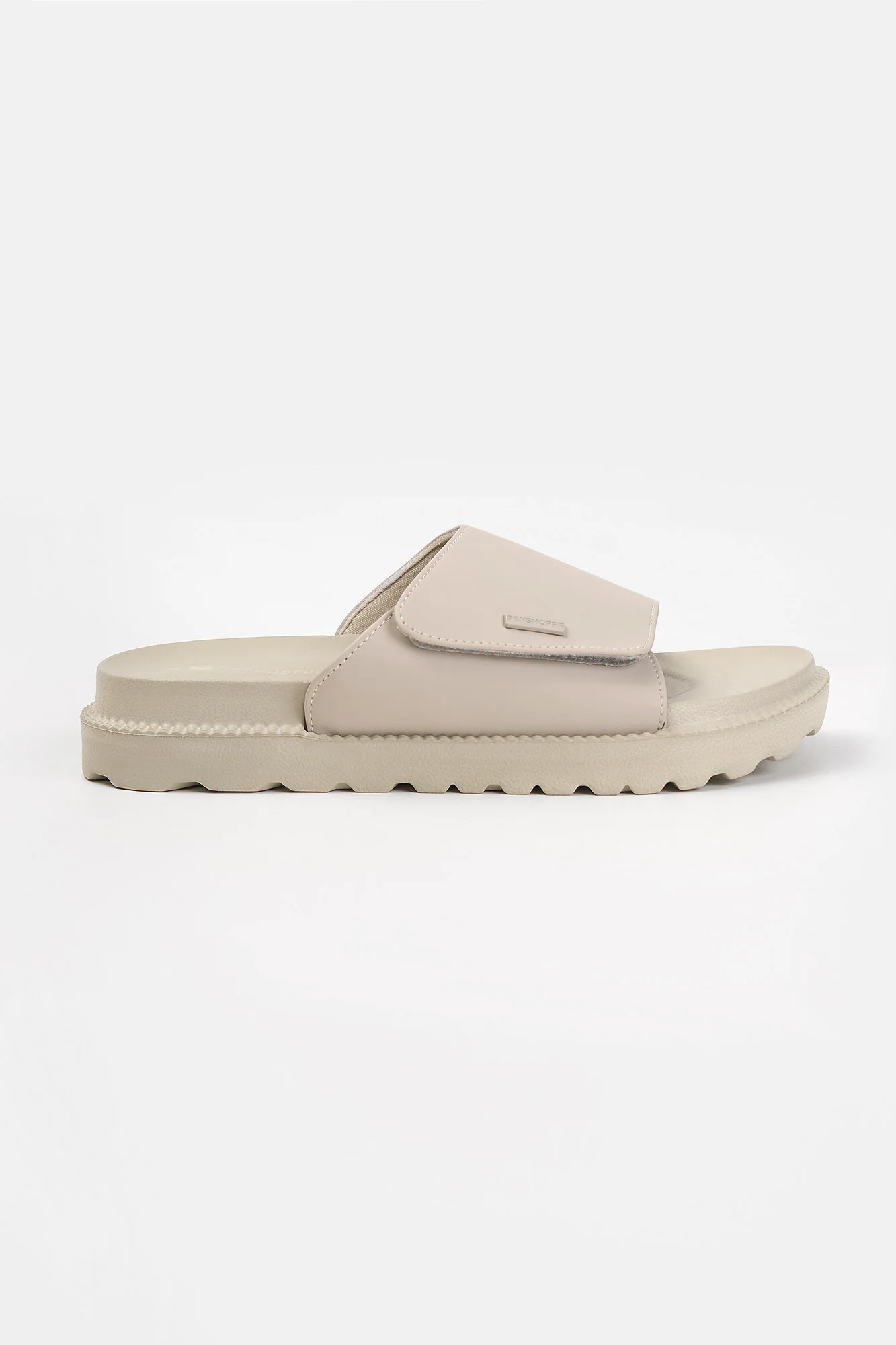 Women's Platform Slides with Metal Branding - Image 3