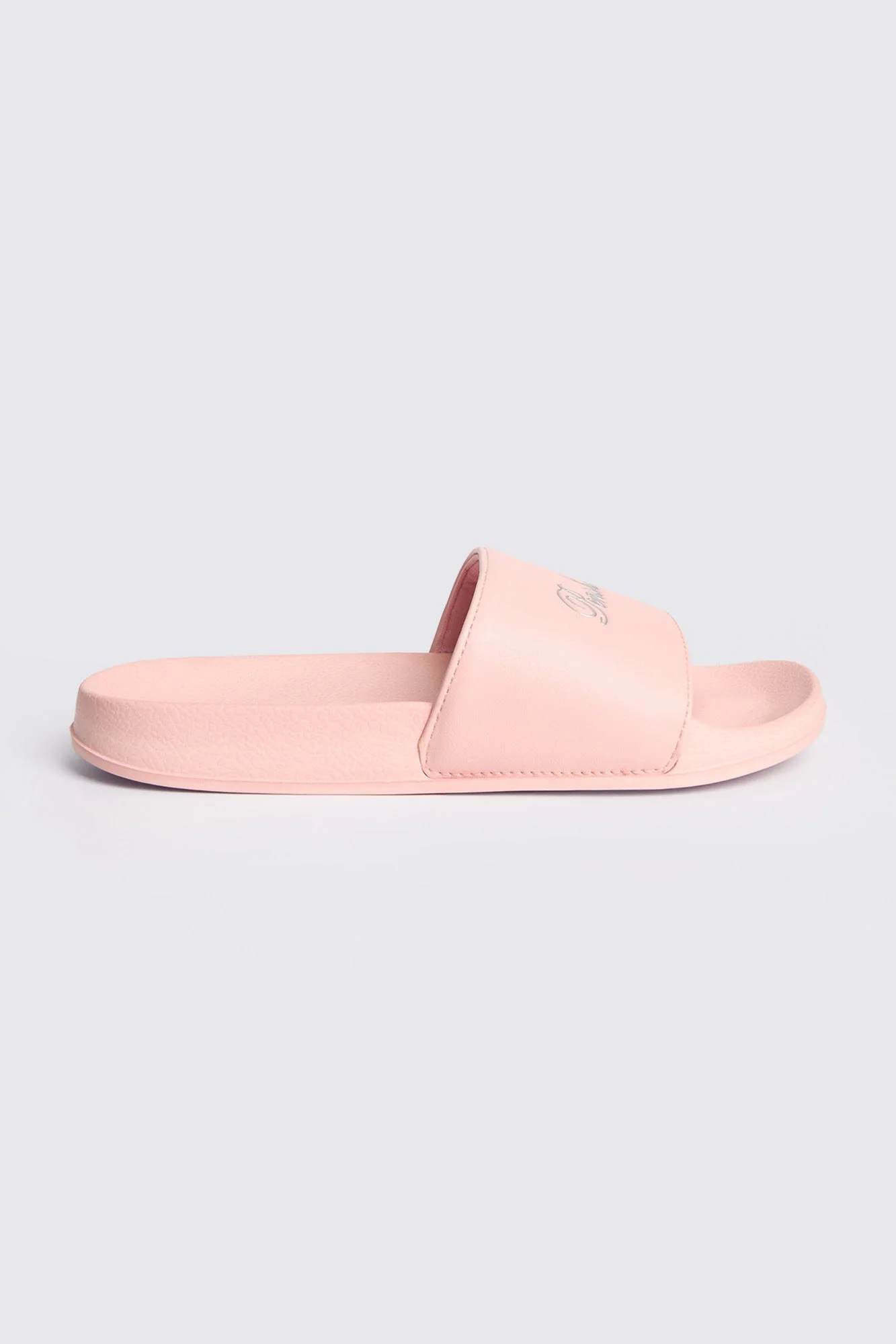 Women's Slides with Embossed Metallic Print - Image 7