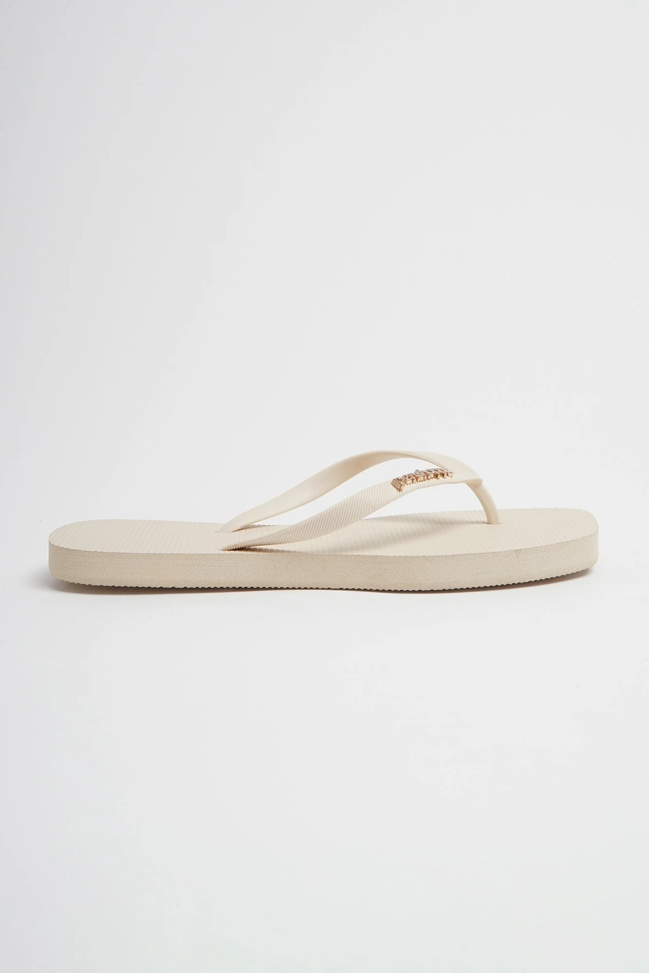 Women's Square Flip Flops with Metal Branding - Image 15