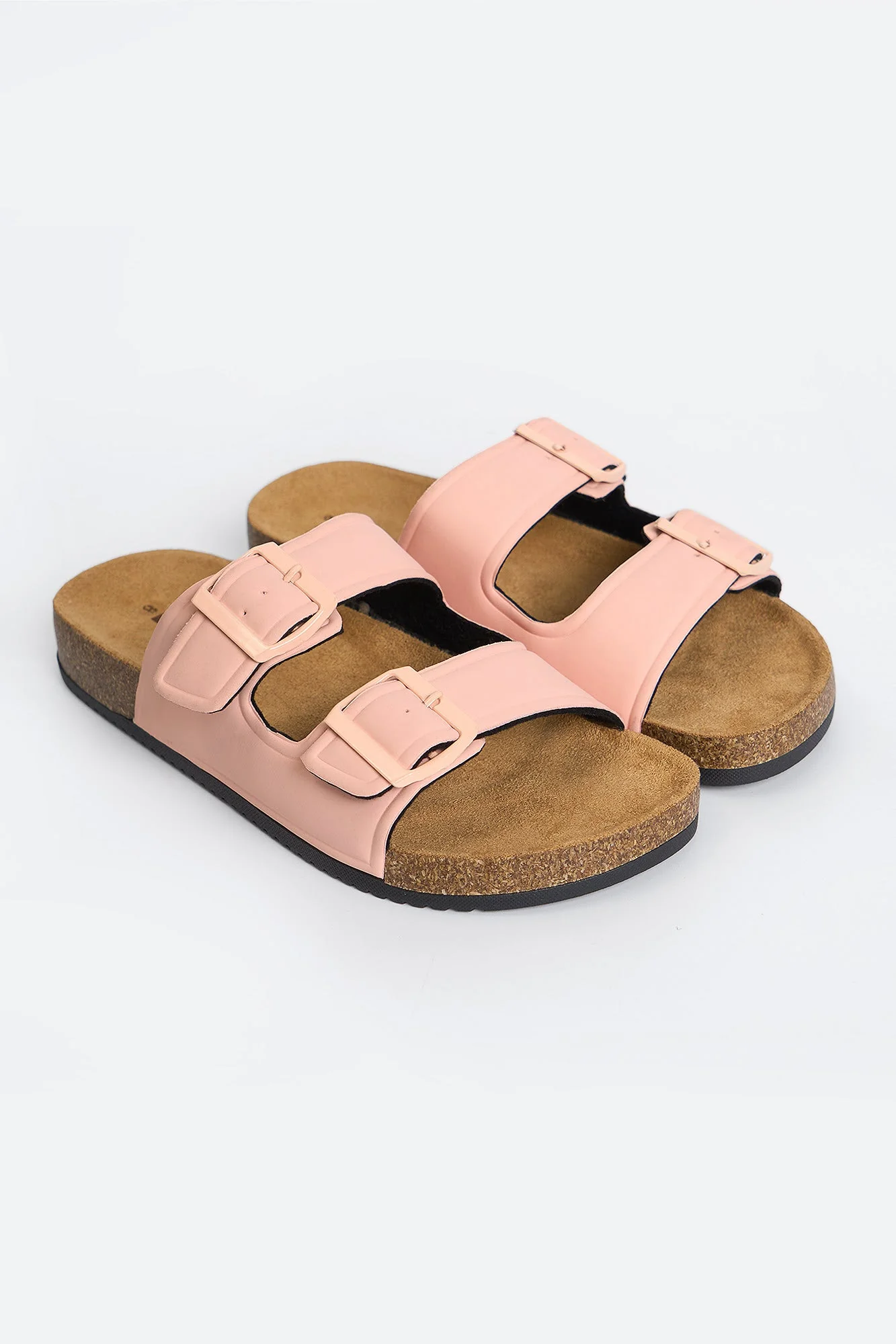 Women's Two Band Slip On Sandals - Image 5