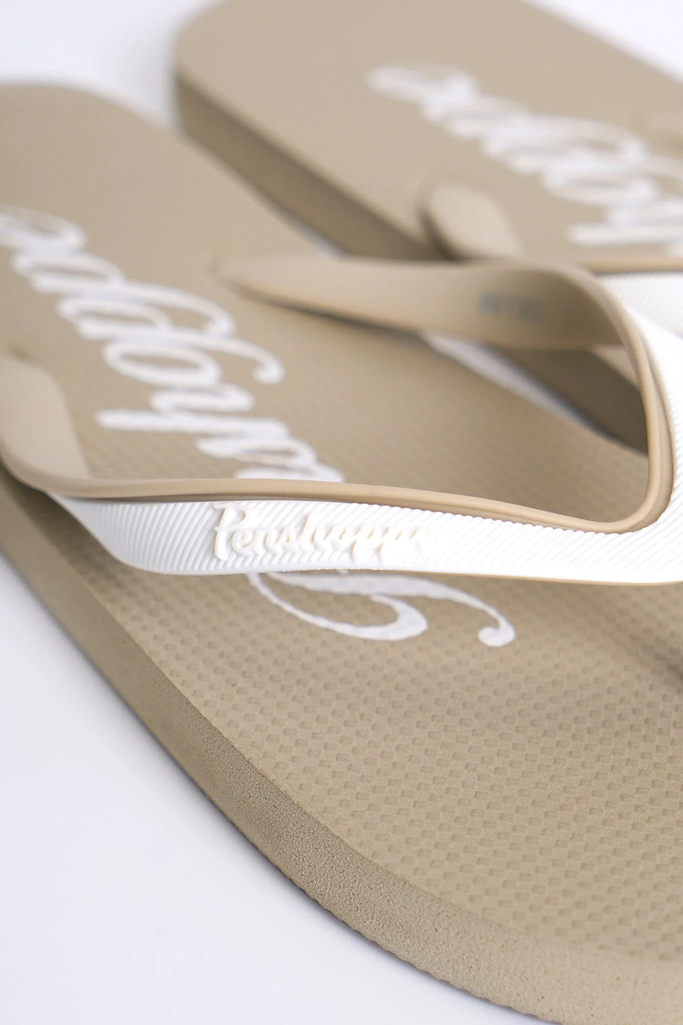 Women's Two-Tone Flip Flops - Image 8