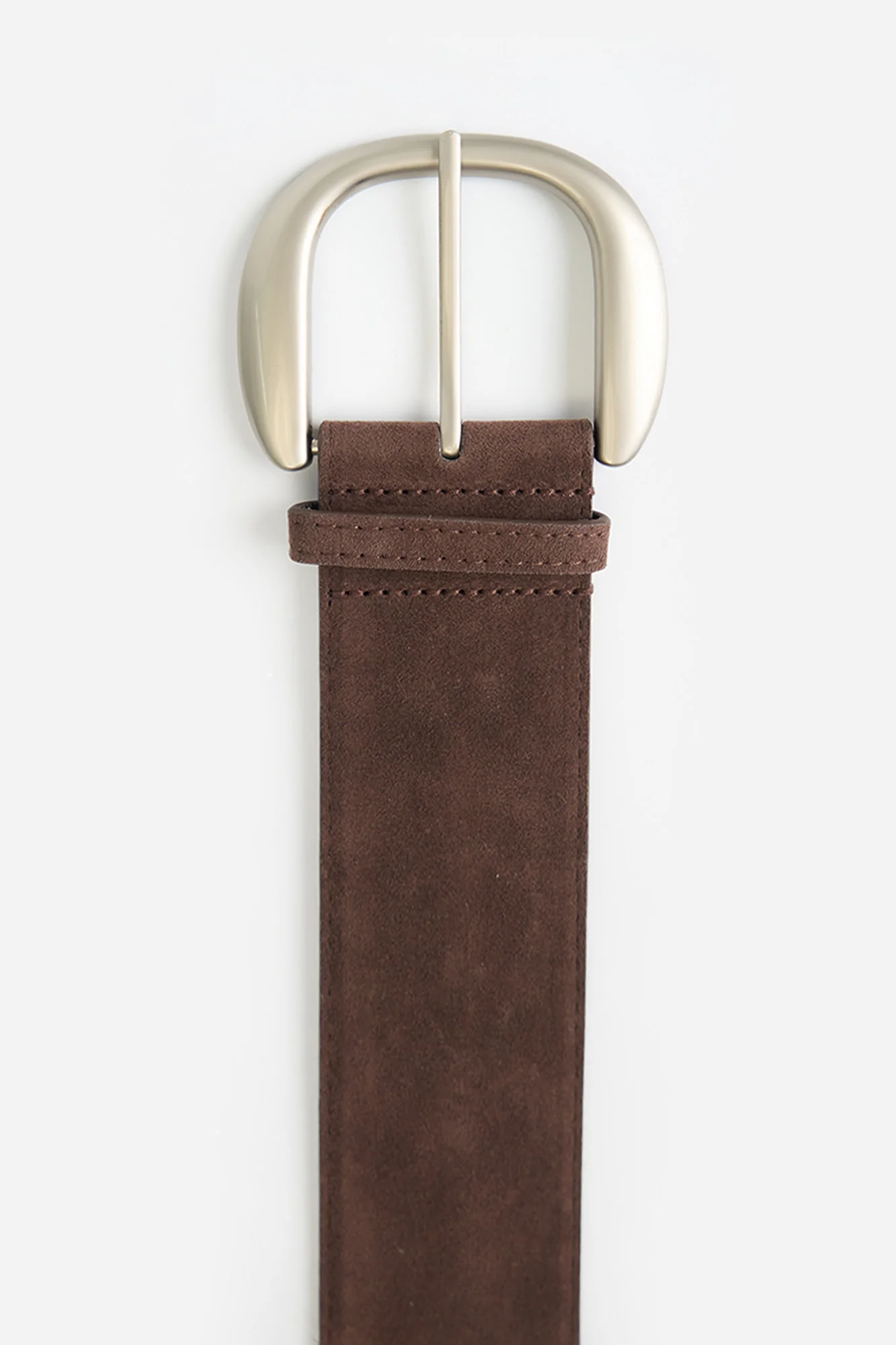 Women's Wide Suede Belt - Image 4