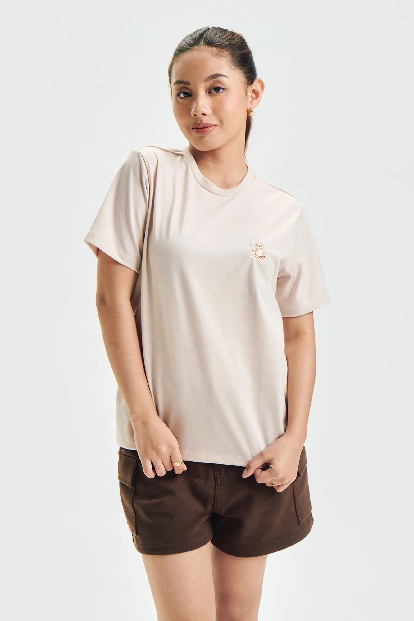 Yoga Sloth Relaxed Graphic T-Shirt