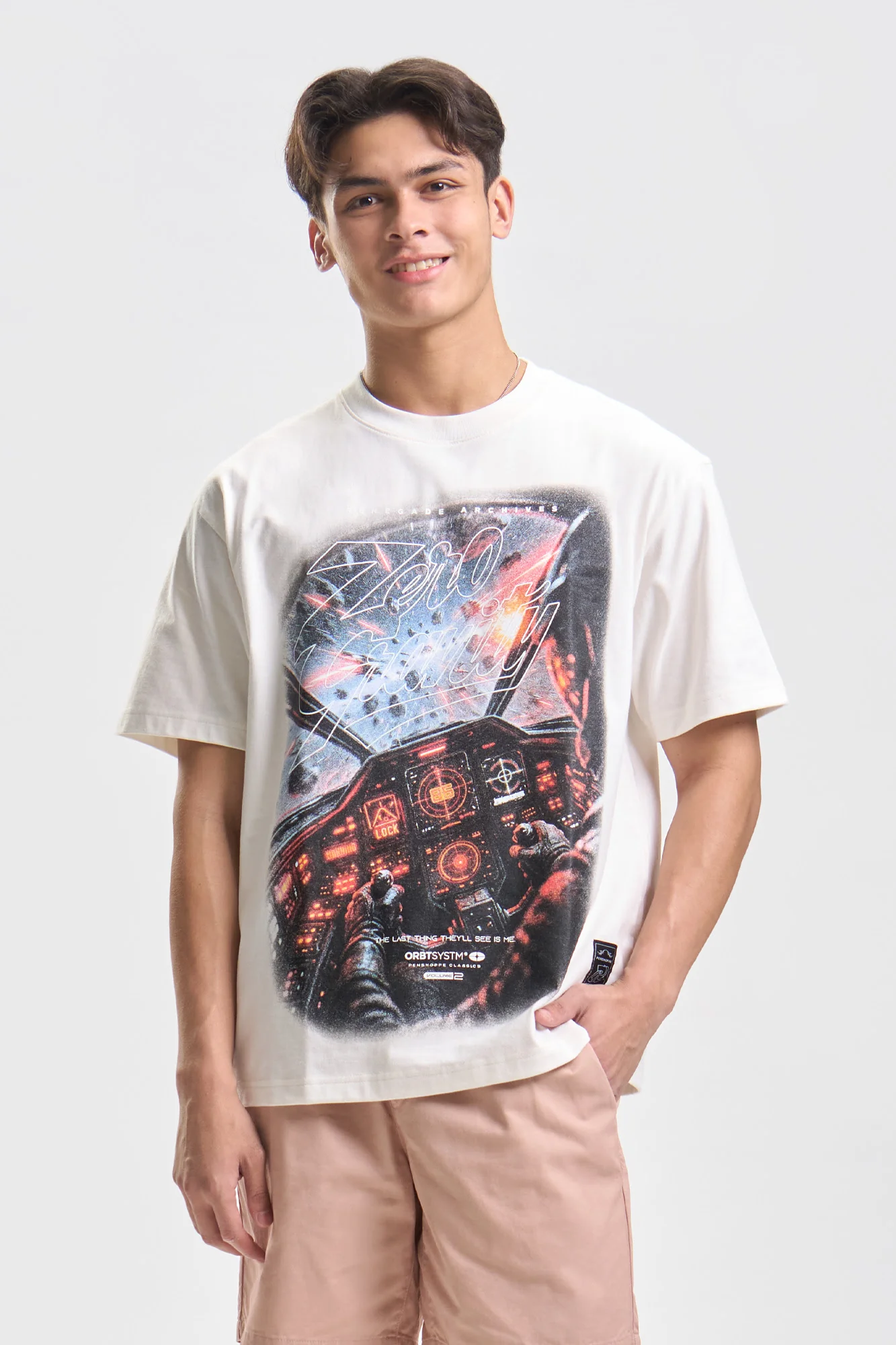Zero Gravity Relaxed Graphic T-Shirt